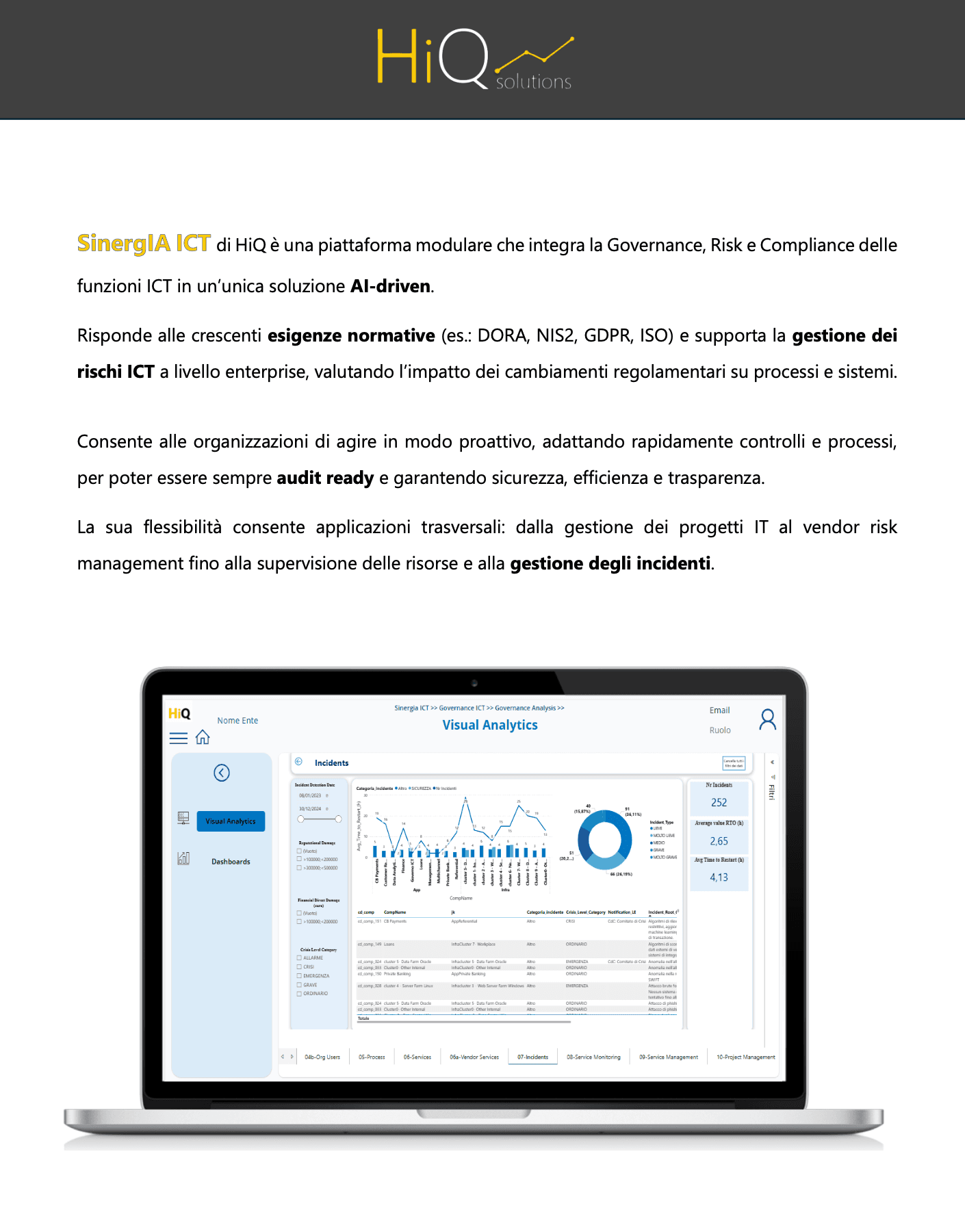 Preview della brochure SinergIA ICT